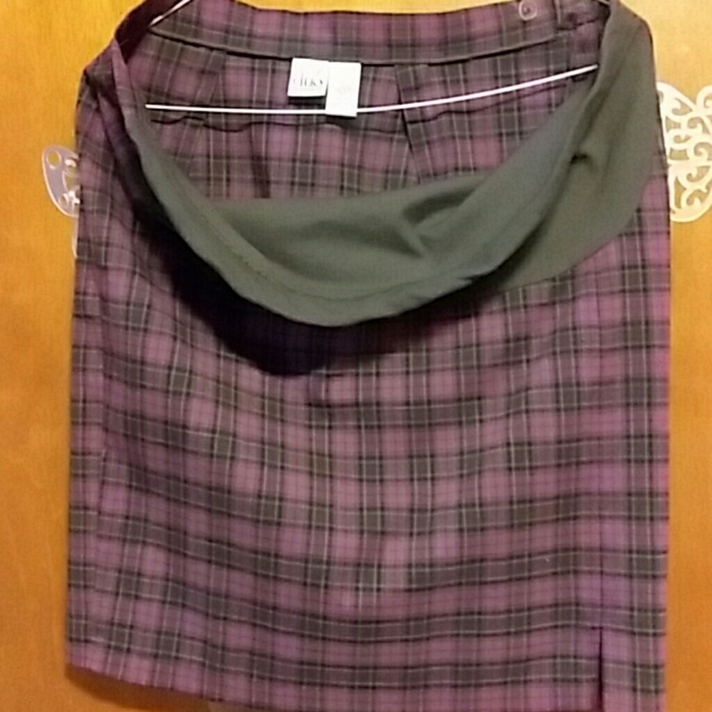 Maternity skirt Chico brand purple & gray smal
